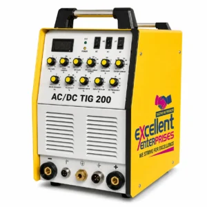 Excellent Enterprises AC/DC TIG-200 Single Phase Inverter Welding Machine – 200 Amp AC/DC TIG/MMA Welder