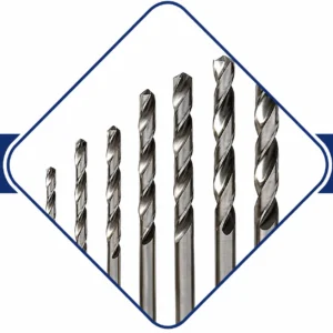 Excellent Enterprises HSS Drill Bits Set – Jobber Length Straight Shank Twist Drill Bits for Steel Aluminium Wood