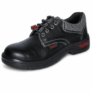 Excellent Enterprises Safety Shoes XC03 – ISI Certified Steel Toe Leather Safety Footwear with Cambrelle Lining for Construction Industrial Use India