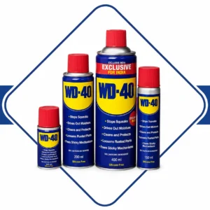 WD-40 Multi-Use Lubricant Spray 450ml – Rust Remover Penetrating Oil Moisture Displacer for Metal Machinery Tools India