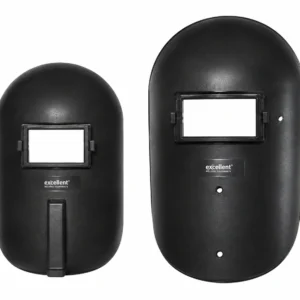 Excellent Enterprises Welding Hand Shield Face Protector WS-03 – Passive Filter Glass Shade 10, Fiberglass Shell, UV/IR Protection